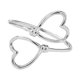 thumbnail image 1 of Diseño Doble Anillo Moda Anillo En Forma De Corazón Pareja Regalo Anillo Joyería Femenina, 1 of 7