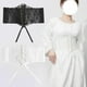 thumbnail image 4 of Cinturón De Cintura De Encaje Para Mujer Cinturones Anchos Banda De Cintura Para Falda De Mujer Talla única Blanco SM SunniMix cinturón, 4 of 8