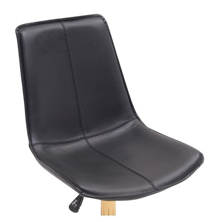 Slope leather office chair discount