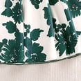 thumbnail image 4 of LYMAYTER Girls Floral Dress Toddler Kids Short Sleeve Casual Holiday Sundress Baby Summer Clothes Bow Skirts for 4-7 Years, 4 of 8