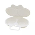 thumbnail image 1 of 4xcocedor De Huevos De Doble Taza, Cazadores Furtivos De Huevos Para Microondas Para Suministros De Cocina De Restaurante, 1 of 8