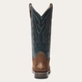 thumbnail image 3 of Men's Stetson Tobias Suede Boots Square Toe Handcrafted Brown, 3 of 7