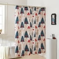 thumbnail image 5 of Christmas Shower Curtain Polyester Restroom Cover Nativity Scene Christmas Background Photography Decoration Bathroom Decor, 5 of 6