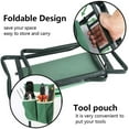 Garden Kneeler and Seat Stool Heavy Duty Garden Folding Bench with 1