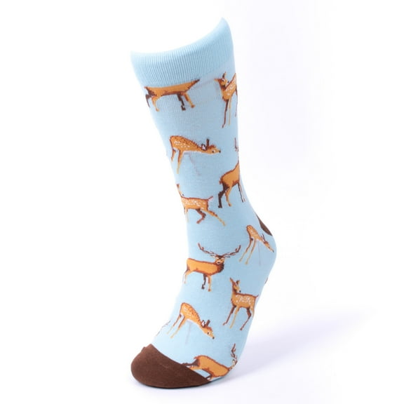 Men's Deer Family Novelty Socks