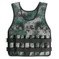 thumbnail image 1 of Adjustable Weighted Vest 20KG Max Loading for Exercises Fitness Muscle Building Weight Loss Running, 1 of 7