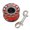 Grey, variant on Scubas Diving Reel Finger Line Spool with Double Ended Bolts Clip Freediving Finger Spool Dives Reel Easy to Use