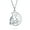 Grey, variant on Bling Jewelry Womens Unique Crescent Moon Star Celestial Pegasus Unicorn Pendant Necklace Silver