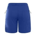 thumbnail image 3 of WXLWZYWL Plus Size Men's Fitness Sports Sweat Shorts Elastic Waist Solid Color Breathable Squatting Slim Fit Gym Quick Dry Running Training Shorts with Pocket, 3 of 3