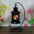 thumbnail image 1 of DPTALR Hanging Candles Holder Retro Iron Candlestick Lantern Home Party Decor, 1 of 2