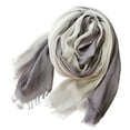 thumbnail image 1 of RXIRUCGD Women Splicing Winter Elasticity Keep Warm Scarf Outdoor Cold Protection( Gray ), 1 of 2