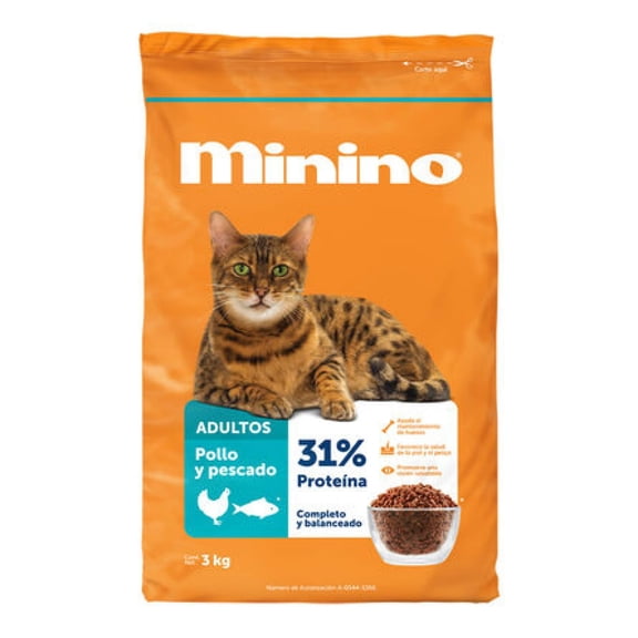 Alimento Para Gato Minino 3 kg