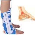 thumbnail image 1 of Foot Drop Brace, Ankle Stabilizer Plantar Foot Corrector Adjustable Knee Joint Support Ankle Strap Orthosis Brace Support Sprain Strap Fix Support Tool, 1 of 8