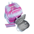 thumbnail image 6 of Fuel Unisex 4-Piece Combo Backpack with Lunch Box, Storage Case and Shoe Pouch, Pink Blue, 6 of 9