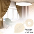 thumbnail image 3 of 2 Pieces Curtain Tiebacks Handmade Curtain Ropes Tassel Curtain Clips Rope Straps Decorative Rope Holdbacks, 3 of 6