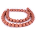 thumbnail image 3 of The Bead Chest Natural 18mm Wooden Beads in Orange for Jewelry Making – Round Loose Wood Spacer Beads I Approximately 24 Beads, 3 of 3