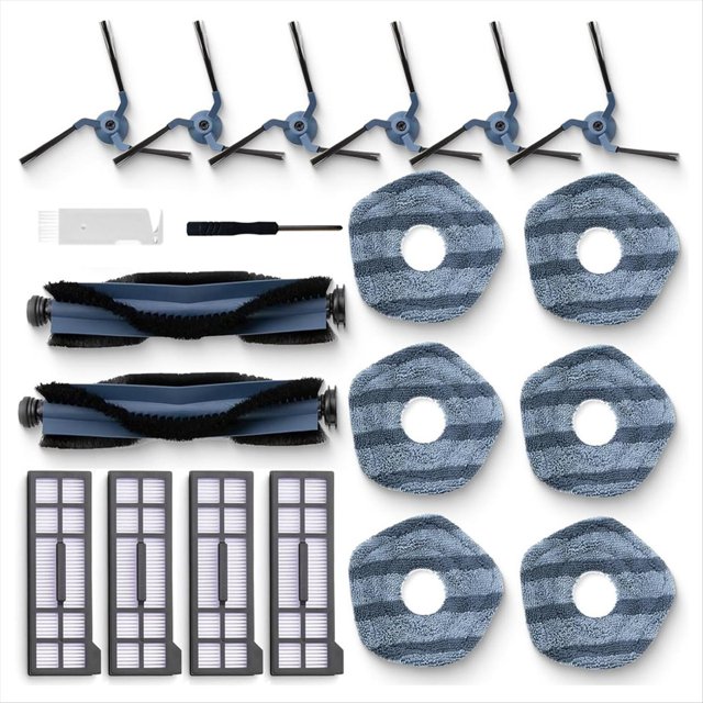 Para X10 Pro Omni, Cepillos Laterales Principales Filtros Hepa Paños de Fregona Piezas de Repuesto de Vacío Accesorios