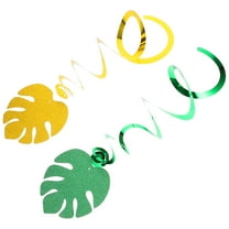 SOPOTUTU Jungle Theme Decorations Multi Paper 18 Pcs