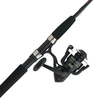PENN Wrath® II Spinning Combo, 6'6" Medium Light Fishing Rod, 2500 Size Reel