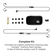 MEE Professional MX1 PRO Dynamic Driver Musicians In Ear Monitor Headphones with Balanced Sound