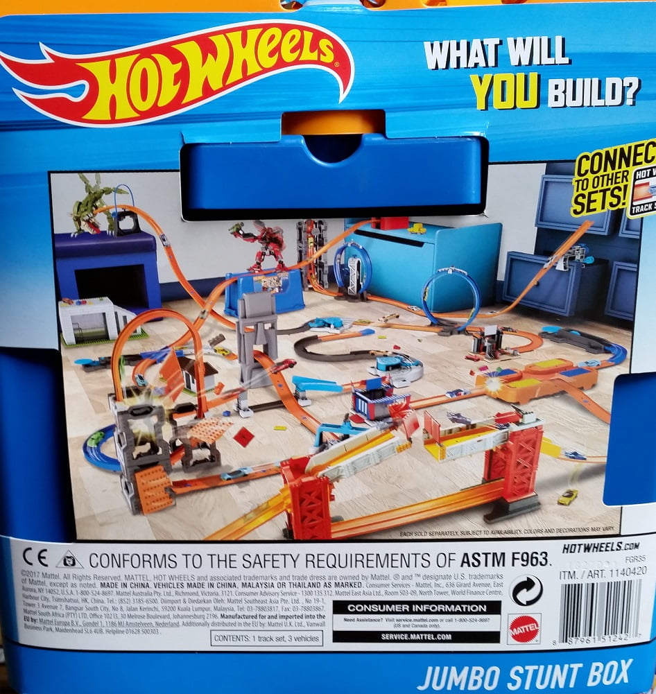 Hot wheels cheap jumbo track builder