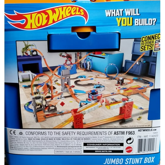 Hot Wheels Jumbo Stunt Box Reviews