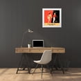 thumbnail image 3 of Retrorollers 26x26 White Modern Wood Framed Museum Art Print Titled - Where Friends Meet, 3 of 4