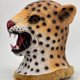 thumbnail image 2 of Máscara de cabeza de animal de resina de leopardo realista para Halloween, 2 of 4