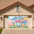 thumbnail image 4 of Cartoon Rabbit Banner Colorful Rainbow Animal Theme Decorative House for Kids Party Celebration, 4 of 9