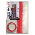 thumbnail image 2 of ZIPWALL ZipDoor ZDS Kit de Porte à Barrière Anti-Poussière Standard, 1 Pack, Rouge, 2 of 4