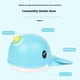 thumbnail image 4 of Baby bath water toy - Otter Family Tub Toy Bathtub Floating Toy for Kids - Soft Vinyl and ABS Plastic Material (Otter board+2 balls), 4 of 4