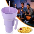 thumbnail image 4 of Bebida Palomitas Maíz 1000ml Con Estadio Pajita Y Asa para Adultos, 4 of 9