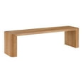 thumbnail image 2 of Moe's Home Collection Post Bench Wood Natural, 2 of 7