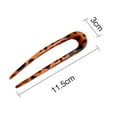 thumbnail image 6 of Bradem U-Shaped French Hair Pins&nbsp;- Thick Forks for Updo Hairstyles, Suitable for Thin Hair, 6 of 9