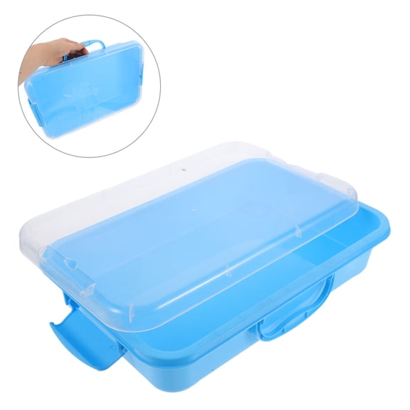ELAYARD Sky-Blue Space Sandbox Outdoor Play Toy, Plastic, 1 Piece - Home Use for Hands-On Skills Development