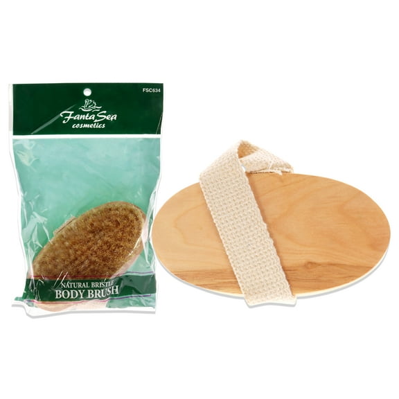 FantaSea Natural Bristle Body Brush , 1 Pc Brush