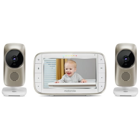 Motorola MBP845Connect-2, Wi-Fi Video Baby Monitor, 2