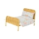 thumbnail image 2 of Modelo de cama doble europea a escala 1:12, accesorios para escenas de bricolaje, mini cama de ratán en miniatura. C, 2 of 9