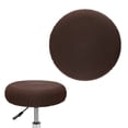 thumbnail image 1 of Uxcell 1-Pack Fundas Redondas para Taburetes de Bar, para Fundas de Asiento de Malla de Poliéster de 12-14 Pulgadas con Bandas Elásticas [Marrón Ámbar], 1 of 7