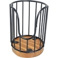 thumbnail image 1 of Yazoeia Coffee Filter Holder Basket Container, Coffee Filter Storage Rack Coffee Pod Holder for Travel, Countertop, Kitchen Decor small, black CJC912-28521, 1 of 7