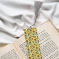 thumbnail image 6 of Kdxio Farmhouse Sunflower Print Metal Tassel Bookmarks,Perfect Gift for Art Lovers and Bookworms Metal Bookmarks for Women, 6 of 8