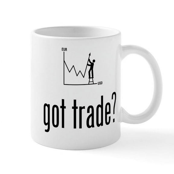 CafePress - Forex / Stock Trader Mug - 11 oz Ceramic Mug - Novelty Coffee Tea Cup