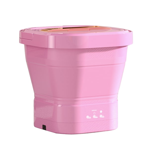 Lavadora Portátil Pequeña Lavadoras Plegables Hogar Mini Lavadora Portátil Pequeña Para Bragas (A) Ehuebsd Libre de BPA