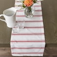 thumbnail image 2 of Design Imports CAMZ12141 Chemin de Table à Rayures Dobby Rouge Grange, 2 of 2