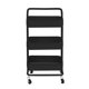 thumbnail image 1 of Carrito Organizador Multiusos Onof Onof CAMAA De Metalico 3 Niveles C/ Agarradera Color Negro, 1 of 2