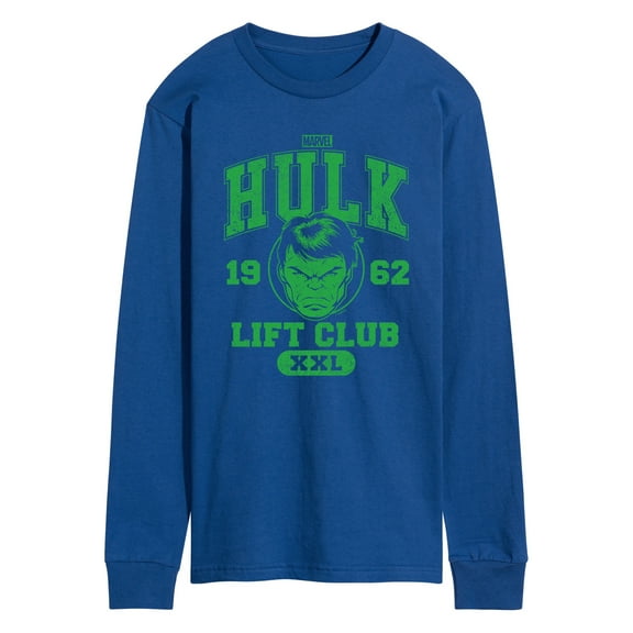 Marvel Hulk - Lift Club - Men's Long Sleeve Graphic T-Shirt