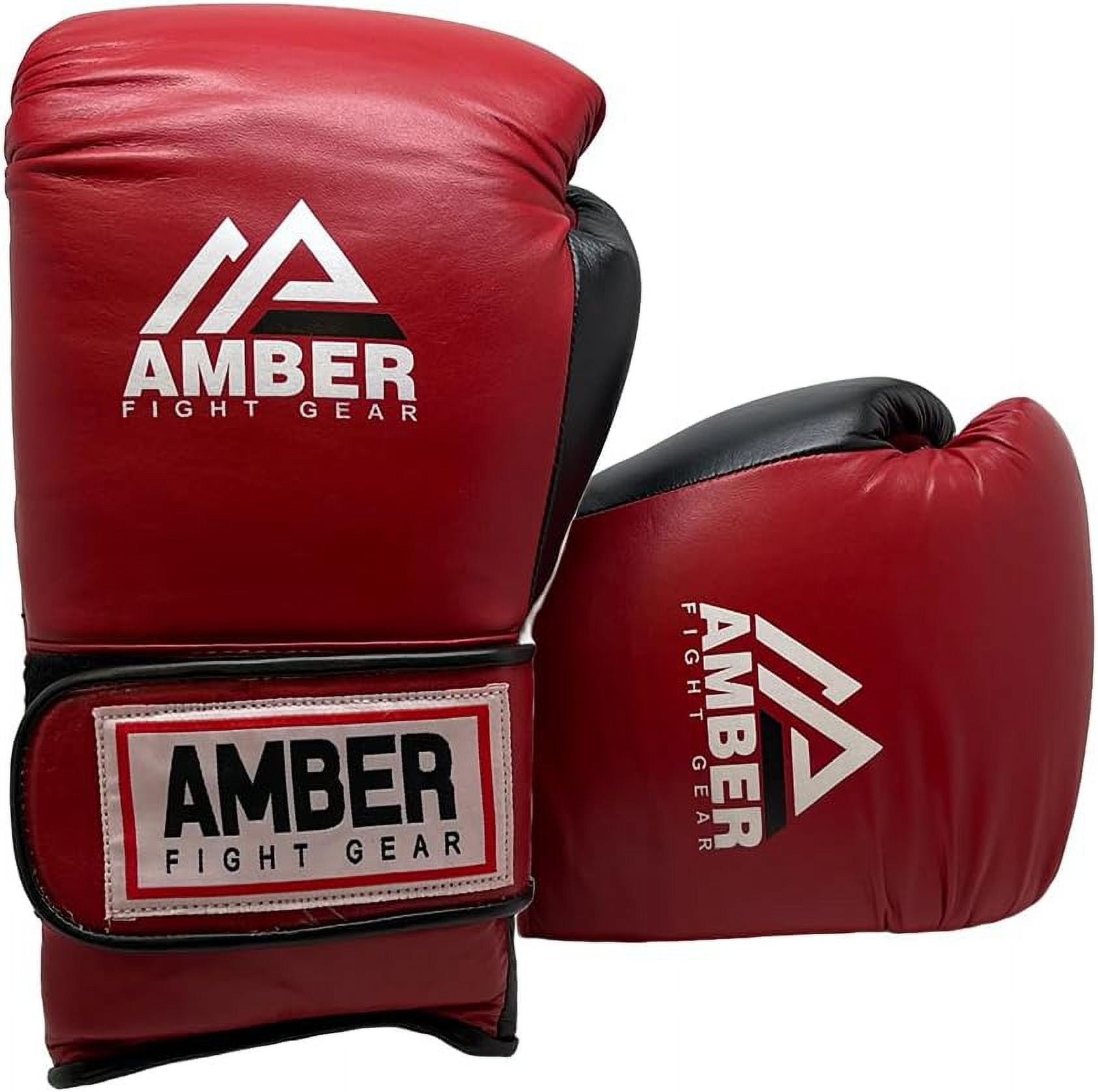 Renegade v1.0 Pro Hook & Loop Leather Boxing Gloves, Durable, Ideal for Sparring & Heavy Bags, Superior Shock Absorption & Ventilation, Optimal Fit for Serious Athletes, 14 oz