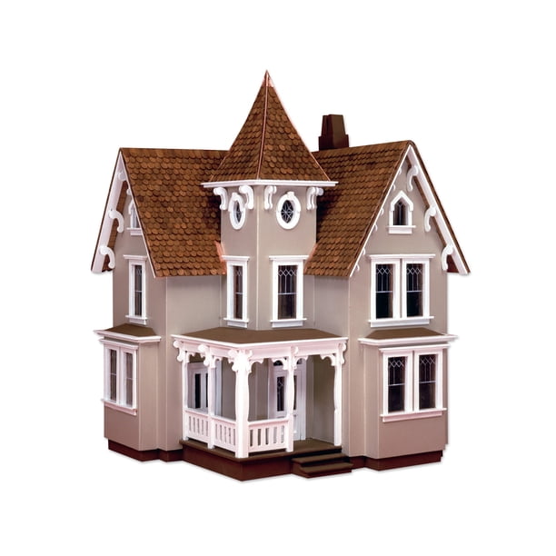Casa de muñecas Greenleaf Fairfield, escala 1/24, 15 x 16 x 20 cm