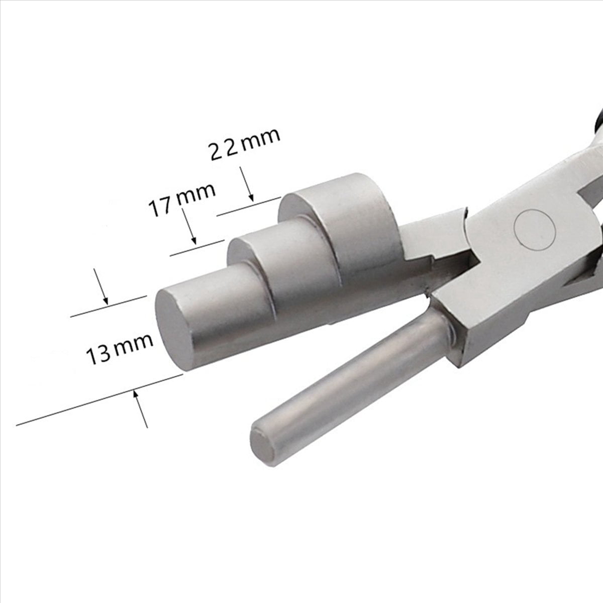 2X Bail Making Pliers Tool for Bending Loop Wire for Jewelry Making Multi-Size Jewelry Pliers Bail Making Plier