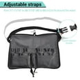 thumbnail image 4 of Byootique 2in1 Foldable Brush Holder Waist Bag Cosmetic Makeup Belt Organizer PVC Storage Bag, 4 of 11